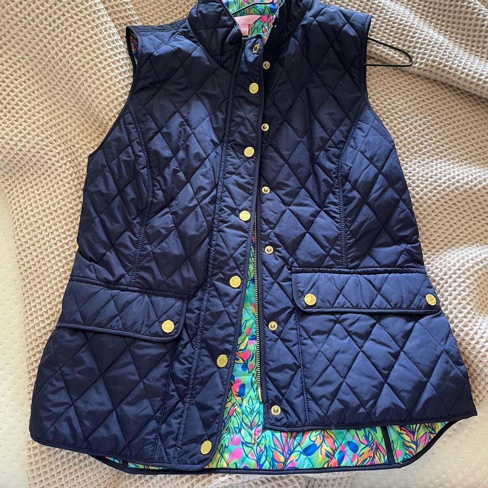 Lilly Pulitzer Quilted Vest